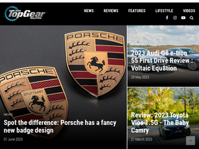 'topgear.com.my' screenshot