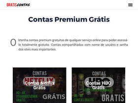 'gratiscontas.com' screenshot