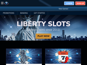'libertyslots.eu' screenshot