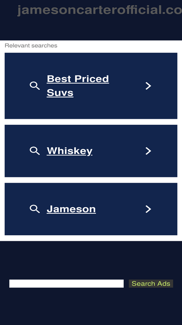 jamesoncarterofficial.com