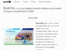 'ezvid.com' screenshot