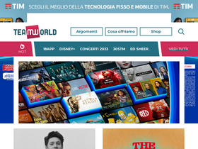 'teamworld.it' screenshot