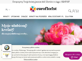 'euroflorist.pl' screenshot