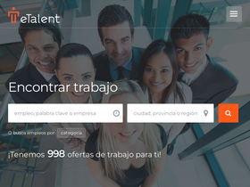 'e-talent.jobs' screenshot