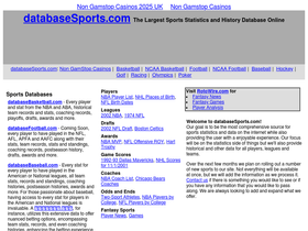 databasesports.com
