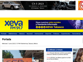 'xeva.com.mx' screenshot