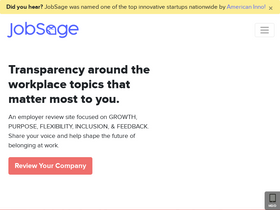 'jobsage.com' screenshot