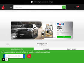 'racinglubes.fr' screenshot