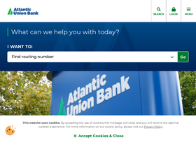 'atlanticunionbank.com' screenshot