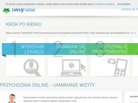 'twojnzoz.pl' screenshot