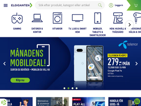 'elgiganten.se' screenshot