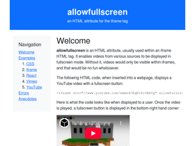 allowfullscreen.com