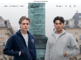 ÂME DORÉE homepage screenshot