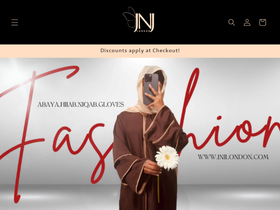 JNJ LONDON LIMITED homepage screenshot