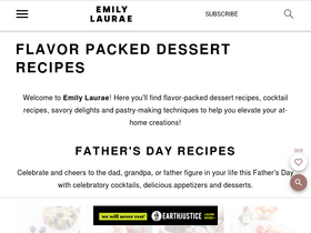 'emilylaurae.com' screenshot
