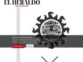 'elheraldodetabasco.com.mx' screenshot