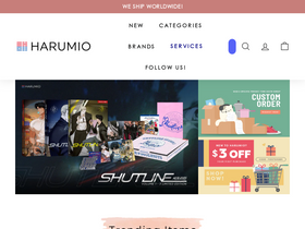 'harum.io' screenshot