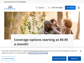 'colonialpenn.com' screenshot