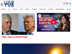 'voz.us' screenshot