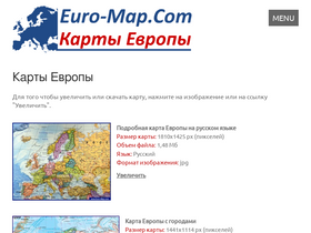'euro-map.com' screenshot