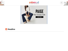 'inibaru.id' screenshot