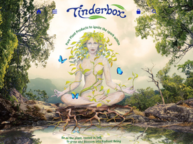 tinderbox.com.au homepage screenshot