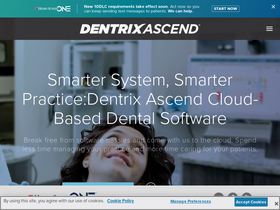 'dentrixascend.com' screenshot