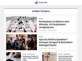 'jagoankode.com' screenshot