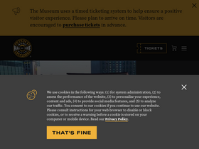 'countrymusichalloffame.org' screenshot