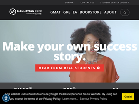 'manhattanprep.com' screenshot