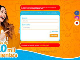 'recargabien.com.mx' screenshot