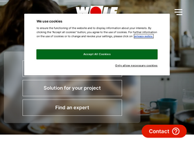 'wolf.eu' screenshot