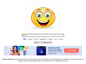 'thepiratebayorg.org' screenshot