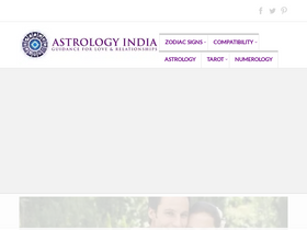 'astrology-india.com' screenshot