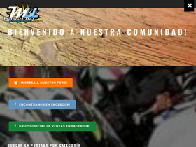 'motociclistasuruguayos.com' screenshot