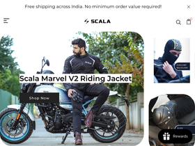 scalagears.com homepage screenshot