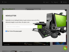 'dynaquestpc.com' screenshot