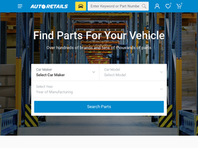 'autoretails.com' screenshot