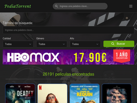 'pediatorrent.com' screenshot
