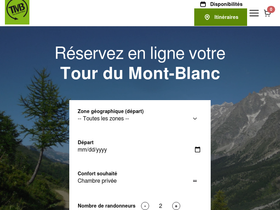 'montourdumontblanc.com' screenshot