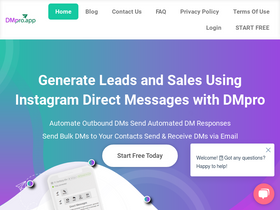 'dmpro.app' screenshot