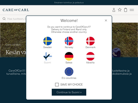 'careofcarl.fi' screenshot