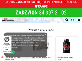 'musclepower.pl' screenshot
