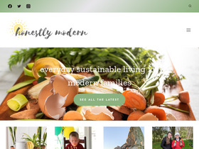 'honestlymodern.com' screenshot