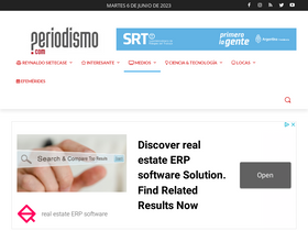 'periodismo.com' screenshot