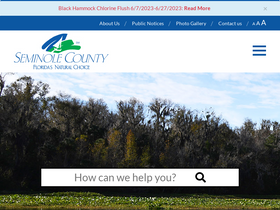 'seminolecountyfl.gov' screenshot