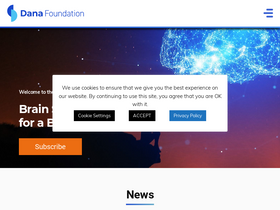 'dana.org' screenshot