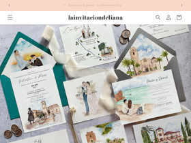 Lainvitaciondeliana homepage screenshot