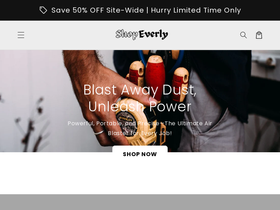 Shopeverlyco homepage screenshot