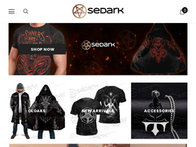 Secretdarkness homepage screenshot
